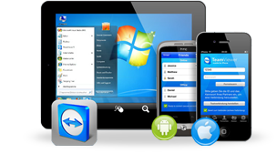 Dispositivos conectados ao Teamviewer